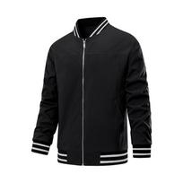 Men's Coat Autumn Simple Baseball Uniform Sports Trend Men's Top Stand-up Collar Casual Jacket Jacket M juoda