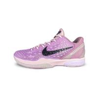 Nike Zoom Kobe 6 Slip Resistant Anti Rollover Low top Basketball Shoes Men's Purple FQ3546-100(Team258-10) 41