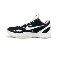 Nike Zoom Kobe 6 All Star 2.0 Cushioning, Wear Resistant Low top Basketball Shoes Men's Black White FQ3546-100(Team1076-A) 44.5