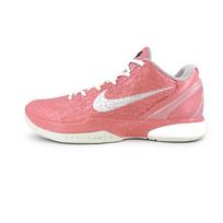 Nike Zoom Kobe 6 Cushioning, Wear Resistant Low top Basketball Shoes Men's Pink Silver FQ3546-100(Team258-) 41