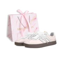 Adidas Vl Court Classic Star Joy Manufacturing, Light Pink Confession Low top Skateboard Shoes Unisex Pink JQ2470(Team914-) 35⅔