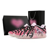 Nike Ja Morant 3 Song Of The Skeleton, Heart Box Rebound Grip Low top Basketball Shoes Men's Black Pink HF2794-601(Team529--) 40.5