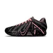 Nike Ja Morant 3 Pink Gang Abrasion Resistant Low top Basketball Shoes Men's Pink Gray HF2794-200(Team296-) 44