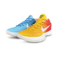 Nike Zoom Kobe 6 'All Star 2.0' All Star Cushioning, Wear Resistant Low top Basketball Shoes Men's Red Blue FQ3546-100(Team258-) 41