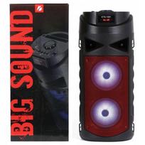 Boombox Bluetooth Tuba Radio Mp3 Usb Wieża Głośnik