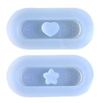 Clear Quicksand Cartoon Silicone Molds Resin Casting Shaker Mold Resin Epoxy Molds for DIY Crafts Pendant Jewelry Making 1