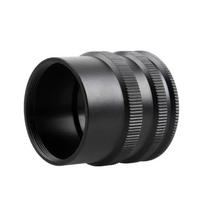 Macro Extension Tube Metal Adapter for Camera Lens - Manual Close-up Ring Compatible with EF, F, E, PK, etc.