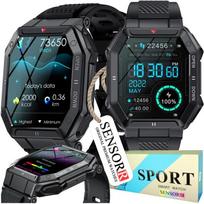 Mocny Wojskowy Zegarek Męski Smartwatch Rozmowy Sms Polskie Menu Oryginalny