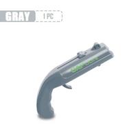 Creative Flying Cap Launcher, Portable Cap Gun Beer Opener, Red & Grey Bottle Opener for Bar & Party Beverage Tools pilka spalva