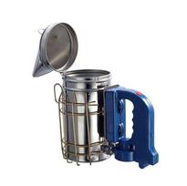 Stainless Steel Electric Bee Smoker Kit for Beekeeping Blue Handle Electric Smoke Emitter