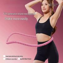 Silent Soft Spring Hula Hoop: Women's Waist Toning & Slimming, Ab-Friendly, Enclosed Design for Weight Loss.