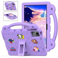 TCL Tab 11/Nxt Pad ER11 Kids Cartoon Protective Case (2023) - Anti-Fall TCL Tab 8 LE 9137W / WiFi 9132X (2023) šviesiai violetinė spalva