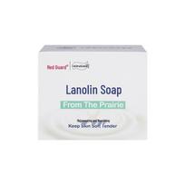 Red Guard Lanolin Soap - Genuine Shampoo, Face Wash, Bath & Shower Soap for Tender, Oil-Controlled Skin 120g