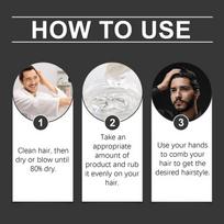 East Moon Men'S Styling Gel Men'S Hair Wax Frizz Control Moisturizing Styling Hair Gel Pomade For Hair Styling 1pcs