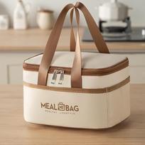 Insulated Waterproof Lunch Bag for Office & School - Thickened Aluminum Foil Bento Handbag
