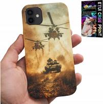 Etui Do Iphone 12 Mini - Helikopter Wojskowy Czołg Militaria Case