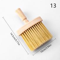1Pcs Coffee Brush Grinder Cleaning Tool Bar Counter Powder Home Coffee Brush Remove Coffee Residue Wooden Handle Espresso Brush