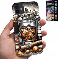 Etui Do Iphone 13 Mini - Whisky Cygaro Wzory Dla Mężczyzn Plecki