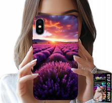 Etui Do Iphone X / Xs - Pole Lawendy, Piękne Krajobrazy, Wzory