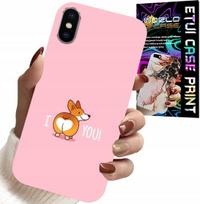 Etui Do Iphone Xs Max - Śmieszne Wzory I Love You Piesek Obudowa