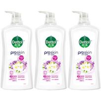 Dettol Softening & Nourishing Shower Gel - Freesia & Pear Scent (3x950g)