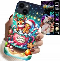 Etui Do Iphone 14 Plus - Renifer Z Piernikiem Merry Christmas