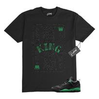 Spizike Pine Green Black Anthracite T Shirt Match KING L