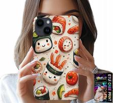 Etui Do Iphone 14 Plus - Słodkie Uśmiechnięte Sushi Obudowa Case