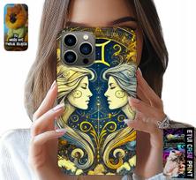 Etui Do Iphone 13 Pro - Znak Zodiaku, Bliźnięta Astronomia Case