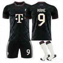 2025-26 Bayern 2-asis išvykos #9 KANE Sportinis treniruočių marškinėlių komplektas su kojinėmis Paaugliams Vaikams Suaugusiems Futbolo aprangos rinkiniai 16