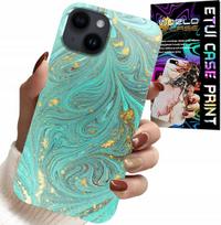 Etui Do Iphone 15 Plus - Marmurkowe Wzory + Szkło Hartowane