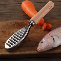Fish Scale Scraping Tool - Specialized Fish Scale Removal Equipment for Filleting Fish - Made of 304 Stainless Steel
