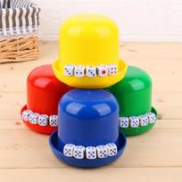 2025 New One-piece set Gaming Dice Set Plastic sieve shake cup tabletop game toys