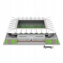 Habarri 3D Puzzle Stadium Football Legia Warszawa Realistic Model No Glue Assembly 154 Pieces Compact Size Easy Assembly 132
