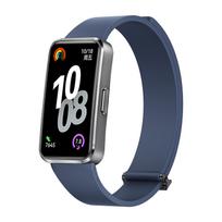 Magnetic Strap For Huawei Band 10/9/8 NFC Watch Accessories Sport Silicone wrist bracelet pulseira correa Huawei Band 10 straps For Huawei Band 9 mėlyna