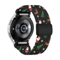 Christmas Band for Samsung Galaxy Watch 7/6/5 Pro/6 classic 40mm 44mm Sport No Gaps wrist correa Bracelet Galaxy Watch 7 straps Galaxy 5 pro 45mm juoda