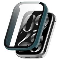 Case For Xiaomi Mi Band 8 Pro smart watch accessories HD Tempered Glass PC Full Cover Screen Protector Mi band 8 Pro Case For Mi Band 8 Pro žalia
