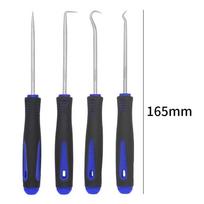 Car Auto Vehicle Oil Seal Screwdrivers Set O-Ring Seal Gasket Puller Remover Pick Hooks Tools Sealing Repair Tools 16cm 4Pc mėlyna