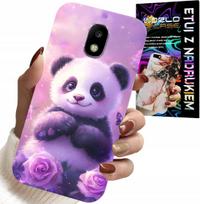 Etui Do Samsung Galaxy J5 2017 - Słodka Panda Wzory Dla Dzieci + Szkło