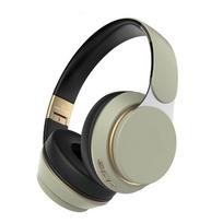 Ultra-Long Battery Life Bluetooth Gaming Headset with Card Slot and Heavy Bass šviesiai žalios spalvos