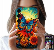 Etui Do Samsung Galaxy A16 4/5G - Motyle Motylki Kwiatki Róże Obudowa