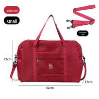 Waterproof Large Capacity Travel Bag with Trolley Strap, Crossbody and Single Shoulder Options