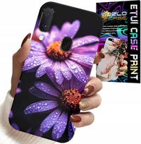 Etui Do Samsung Galaxy A20E - Różowa Stokrotka Kwiaty Pokrowiec Case