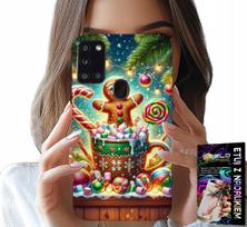 Etui Do Samsung Galaxy A21S - Piernik Pierniki Świąteczne Wzory +Szkło