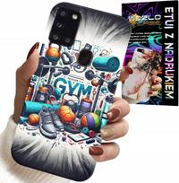 Etui Do Samsung Galaxy A21S - Siłownia Gym Fitness Sport Case + Szkło
