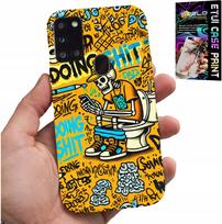 Etui Do Samsung Galaxy A21S - Doing Shit Kościotrup Na Kiblu Case