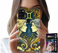 Etui Do Samsung Galaxy A21S - Znak Zodiaku, Bliźnięta Astronomia Case