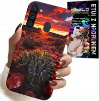 Etui Do Samsung Galaxy A21 - Meksykańska Pustynia Widoki Case + Szkło