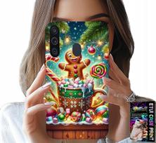 Etui Do Samsung Galaxy A21 - Piernik Pierniki Świąteczne Wzory +Szkło
