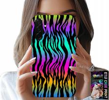Etui Do Samsung Galaxy A26 5G - Abstrakcyjne Kolorowe Wzory Case + Folia